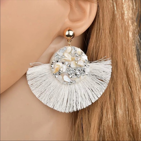 Fashion Rhinestone Earrings - Picture 2 of 6